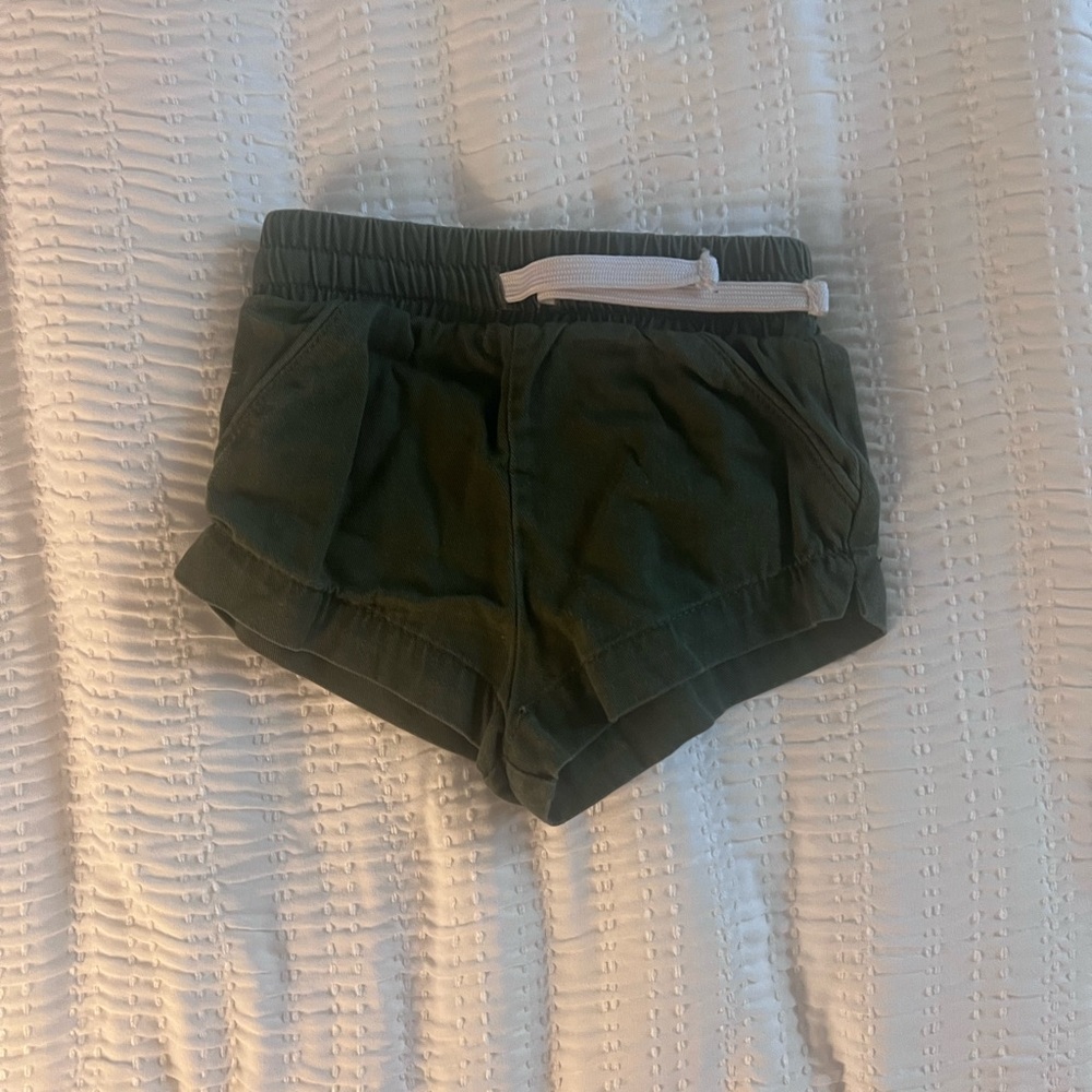 Cadets Boys Green Shorts